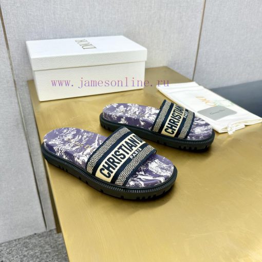 Dior - Dior 2024 Early Spring New Reverse Thick Bottom Jelly Color Women's SandalsCD letter 3euzcdpj - Image 7