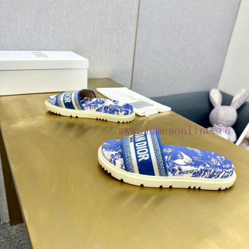 Dior - Dior 2024 Early Spring New Reverse Thick Bottom Jelly Color Women's SandalsCD letter nr1gw4ps - Image 8