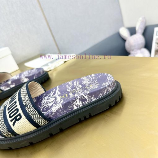 Dior - Dior 2024 Early Spring New Reverse Thick Bottom Jelly Color Women's SandalsCD letter 3euzcdpj - Image 9
