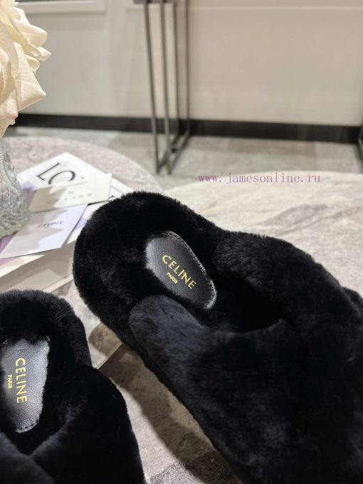 CELINE/Celine 𝟐𝟎 24/𝐒𝐒𝐧𝐞𝐰 Spring/Summer New Wool SlippersThis season's Celine made me love ih5hdm5pz - Image 8