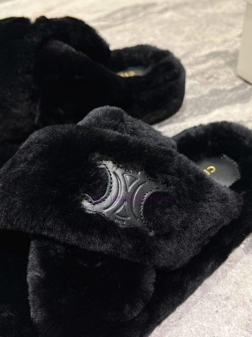 CELINE/Celine 𝟐𝟎 24/𝐒𝐒𝐧𝐞𝐰 Spring/Summer New Wool SlippersThis season's Celine made me love ih5hdm5pz - Image 9