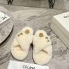 CELINE/Celine 𝟐𝟎 24/𝐒𝐒𝐧𝐞𝐰 Spring/Summer New Wool SlippersThis season's Celine made me love ieef1r3yu
