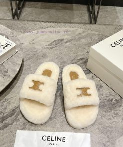 CELINE/Celine 𝟐𝟎 24/𝐒𝐒𝐧𝐞𝐰 Spring/Summer New Wool SlippersThis season's Celine made me love i5109ysrc