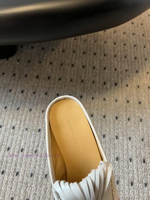 New Dries Van Noten fringed Mueller slippersFashion only takes 1 second to go out. Mica colohnbcp5wl - Image 7