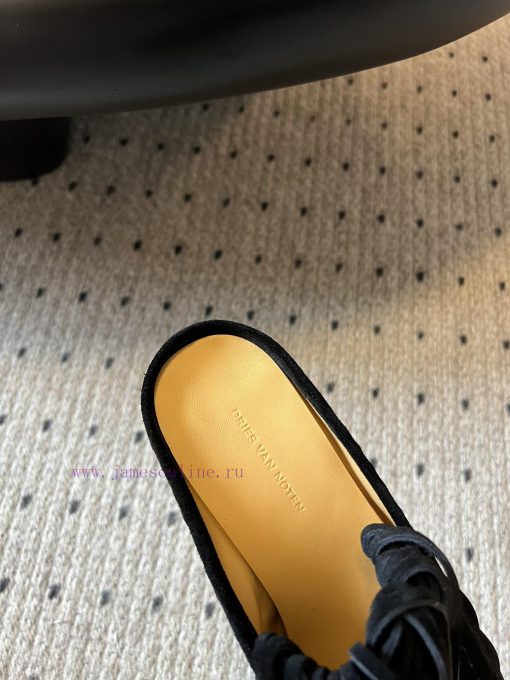 New Dries Van Noten fringed Mueller slippersFashion only takes 1 second to go out. Mica colo5ncfzm00 - Image 7
