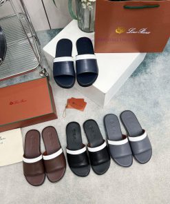 Lp male drag on newOriginal calf leather color blockingSizes 39-46Quantity and pricesidwbr4m