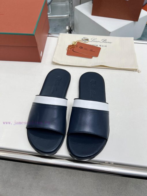 Lp male drag on newOriginal calf leather color blockingSizes 39-46Quantity and pricesr1xblcr - Image 2