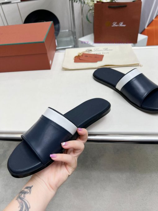 Lp male drag on newOriginal calf leather color blockingSizes 39-46Quantity and pricesr1xblcr - Image 4