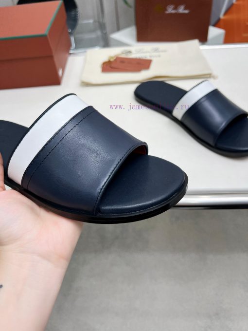 Lp male drag on newOriginal calf leather color blockingSizes 39-46Quantity and pricesr1xblcr - Image 7