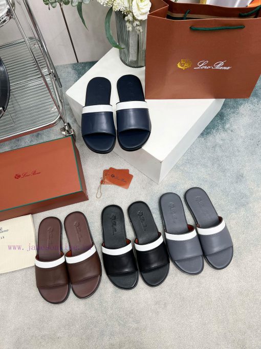 Lp male drag on newOriginal calf leather color blockingSizes 39-46Quantity and pricecs4s14x8