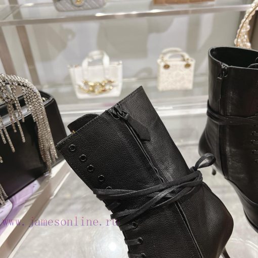 The strap design of the 24SS autumn and winter new short boots is full of sense, showcasing h1syaswv - Image 9