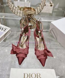 Tassel woven women's shoes Dior 2024 autumn fashion show new Adiorble women's shoes CD star wxptldkh