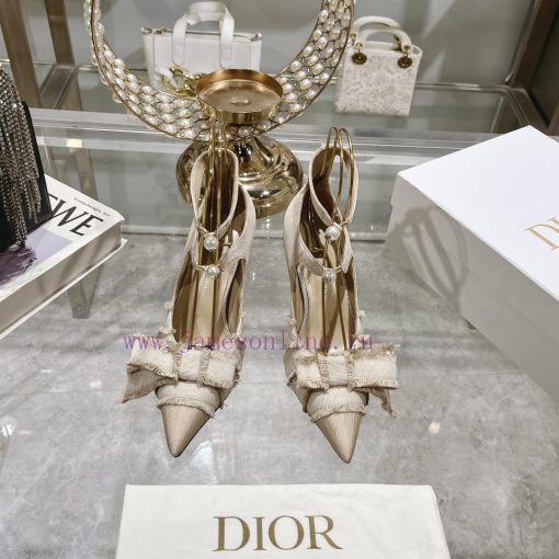 Tassel woven women's shoes Dior 2024 autumn fashion show new Adiorble women's shoes CD star lvif8wox