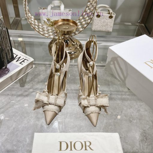 Tassel woven women's shoes Dior 2024 autumn fashion show new Adiorble women's shoes CD star lvif8wox - Image 2