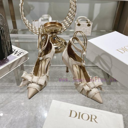 Tassel woven women's shoes Dior 2024 autumn fashion show new Adiorble women's shoes CD star lvif8wox - Image 3