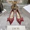 Tassel woven women's shoes Dior 2024 autumn fashion show new Adiorble women's shoes CD star r1qd1fmb