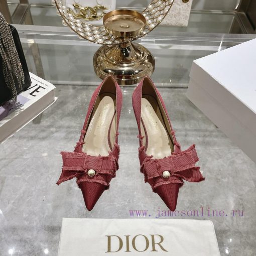Tassel woven women's shoes Dior 2024 autumn fashion show new Adiorble women's shoes CD star r1qd1fmb