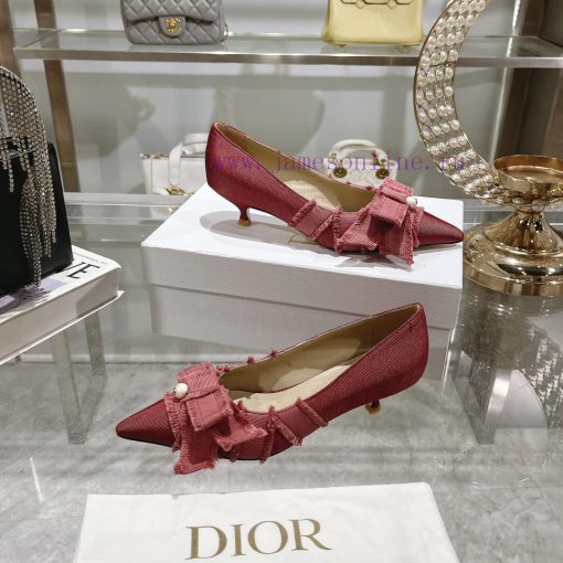 Tassel woven women's shoes Dior 2024 autumn fashion show new Adiorble women's shoes CD star r1qd1fmb - Image 7