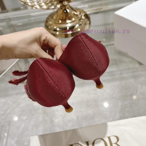 Tassel woven women's shoes Dior 2024 autumn fashion show new Adiorble women's shoes CD star r1qd1fmb - Image 9