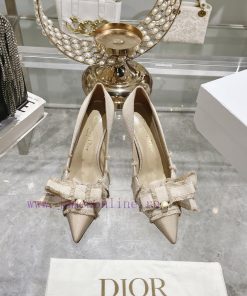 Tassel woven women's shoes Dior 2024 autumn fashion show new Adiorble women's shoes CD star rmmloxyj
