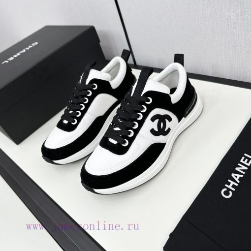 Chanel C Home 2024 vs New Popular Leisure Sports SeriesNew color blocked casual sports shoeszdojhoq9 - Image 4