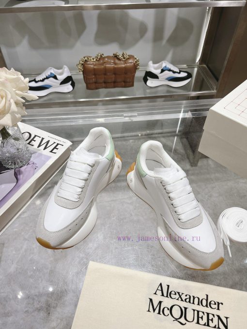 Top tierALEXANDER MCQUEEN/Alexander McQueen 2024 Spring/Summer Men's Sprint Sport Couple's Suyo10ttj - Image 5