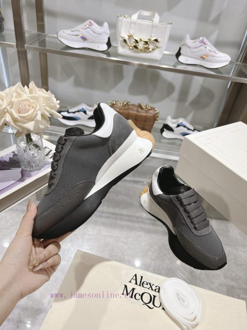 Top tierALEXANDER MCQUEEN/Alexander McQueen 2024 Spring/Summer Men's Sprint Sport Couple's Sa6qeqz0o - Image 4