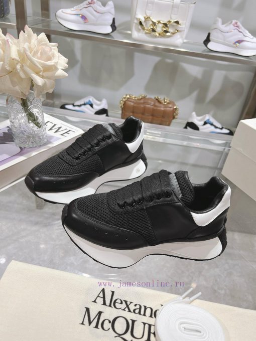 Top tierALEXANDER MCQUEEN/Alexander McQueen 2024 Spring/Summer Men's Sprint Sport Couple's S7shmnnr3 - Image 4
