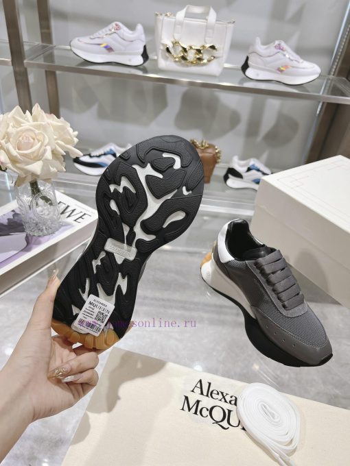 Top tierALEXANDER MCQUEEN/Alexander McQueen 2024 Spring/Summer Men's Sprint Sport Couple's Sa6qeqz0o - Image 5