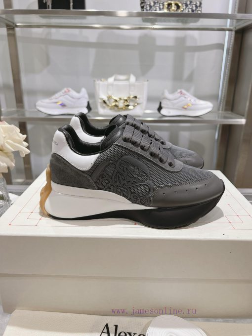 Top tierALEXANDER MCQUEEN/Alexander McQueen 2024 Spring/Summer Men's Sprint Sport Couple's Sa6qeqz0o - Image 10
