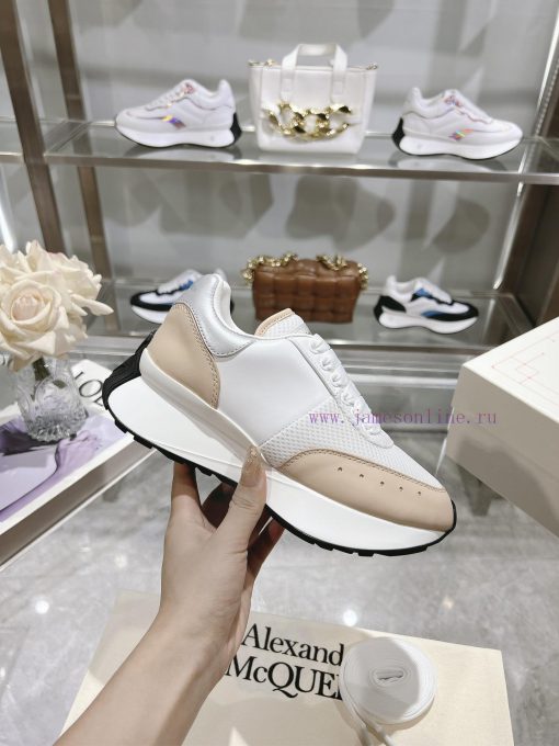 Top tierALEXANDER MCQUEEN/Alexander McQueen 2024 Spring/Summer Men's Sprint Sport Couple's Seqeawsyw - Image 2