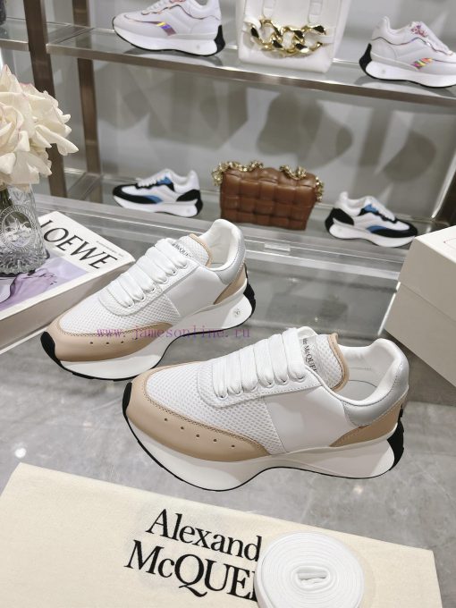 Top tierALEXANDER MCQUEEN/Alexander McQueen 2024 Spring/Summer Men's Sprint Sport Couple's Seqeawsyw - Image 5