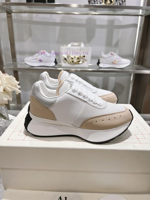 Top tierALEXANDER MCQUEEN/Alexander McQueen 2024 Spring/Summer Men's Sprint Sport Couple's Seqeawsyw - Image 10
