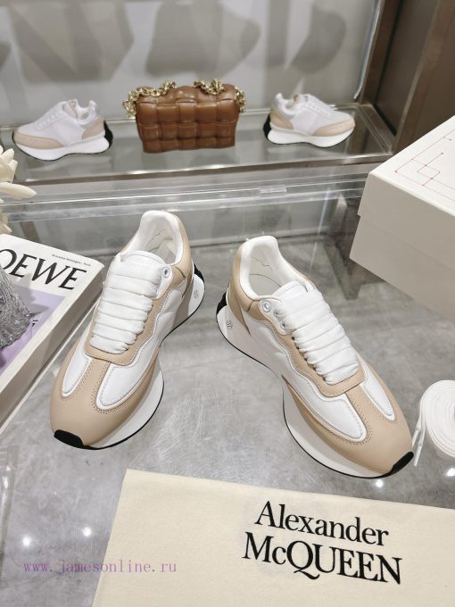 Top tierALEXANDER MCQUEEN/Alexander McQueen 2024 Spring/Summer Men's Sprint Sport Couple's Swzijofys - Image 6