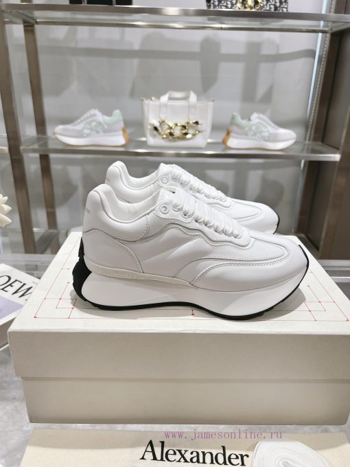 Top tierALEXANDER MCQUEEN/Alexander McQueen 2024 Spring/Summer Men's Sprint Sport Couple's Seji3hdaa - Image 3