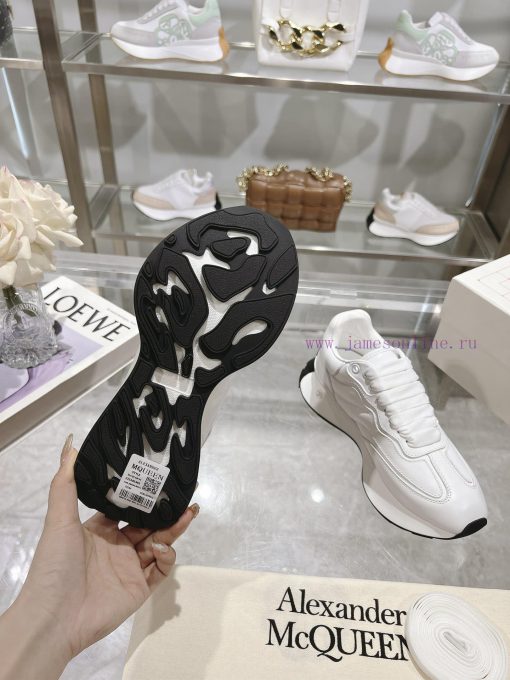 Top tierALEXANDER MCQUEEN/Alexander McQueen 2024 Spring/Summer Men's Sprint Sport Couple's Seji3hdaa - Image 4