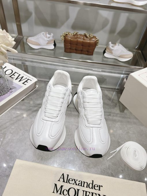 Top tierALEXANDER MCQUEEN/Alexander McQueen 2024 Spring/Summer Men's Sprint Sport Couple's Seji3hdaa - Image 9