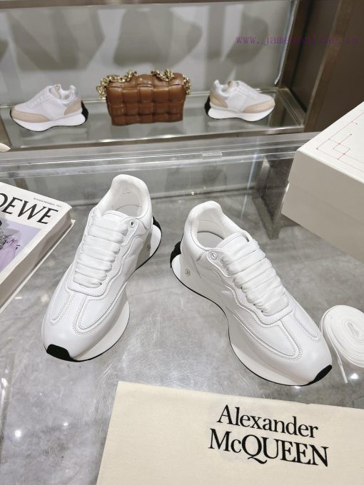 Top tierALEXANDER MCQUEEN/Alexander McQueen 2024 Spring/Summer Men's Sprint Sport Couple's Seji3hdaa - Image 10