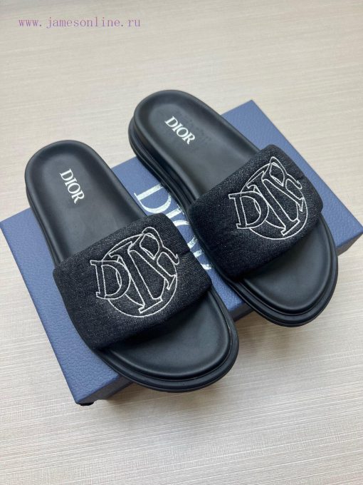 Dior men's slippers, a popular item on the official Dior website, are now available for salwy0gcidc - Image 4