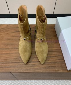 ISABEL MARANT rivet short boots are a simple and versatile material with a top layer of calffi0l8n9f