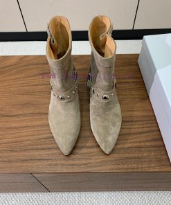 ISABEL MARANT rivet short boots are a simple and versatile material with a top layer of calfrfvidznj