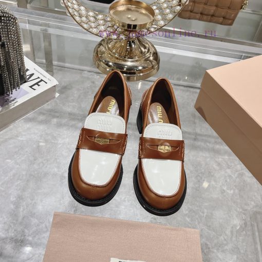 24 Autumn/Winter New Collection: Changmiumiu's newly released high-heeled coin loafers are hn21kgy0q - Image 2