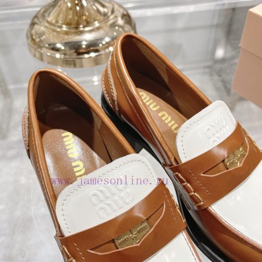 24 Autumn/Winter New Collection: Changmiumiu's newly released high-heeled coin loafers are hn21kgy0q - Image 8