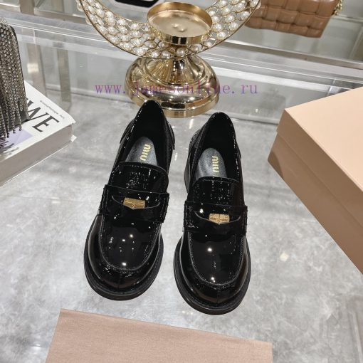 24 Autumn/Winter New Collection: Changmiumiu's newly released high-heeled coin loafers are hfgtqgq33