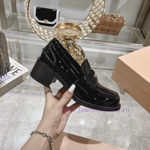 24 Autumn/Winter New Collection: Changmiumiu's newly released high-heeled coin loafers are hfgtqgq33 - Image 6