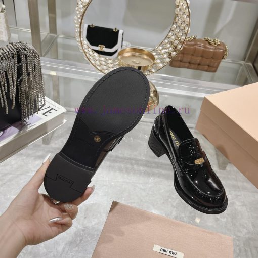24 Autumn/Winter New Collection: Changmiumiu's newly released high-heeled coin loafers are hfgtqgq33 - Image 10
