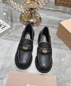 24 Autumn/Winter New Collection: Changmiumiu's newly released high-heeled coin loafers are hqe7ytgr3
