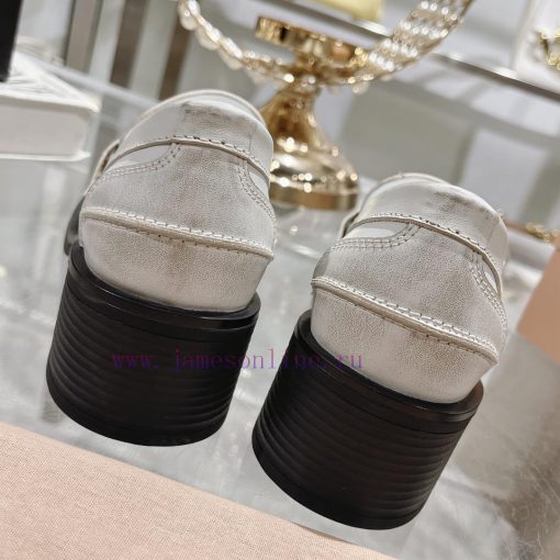 24 Autumn/Winter New Collection: Changmiumiu's newly released high-heeled coin loafers are hk3ilq0as - Image 8