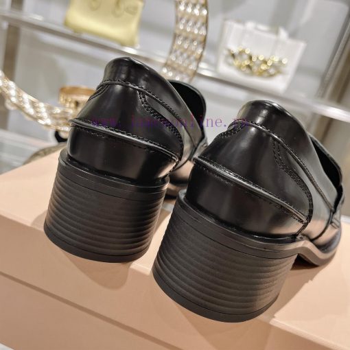 24 Autumn/Winter New Collection: Changmiumiu's newly released high-heeled coin loafers are hkkb72vz1 - Image 8