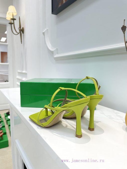 BV Butterfly Home 12 Color Strap Sandals Sky BlueBOTTEGA VENETA Strap Toe Sandals Continue tkw94zdzv - Image 7